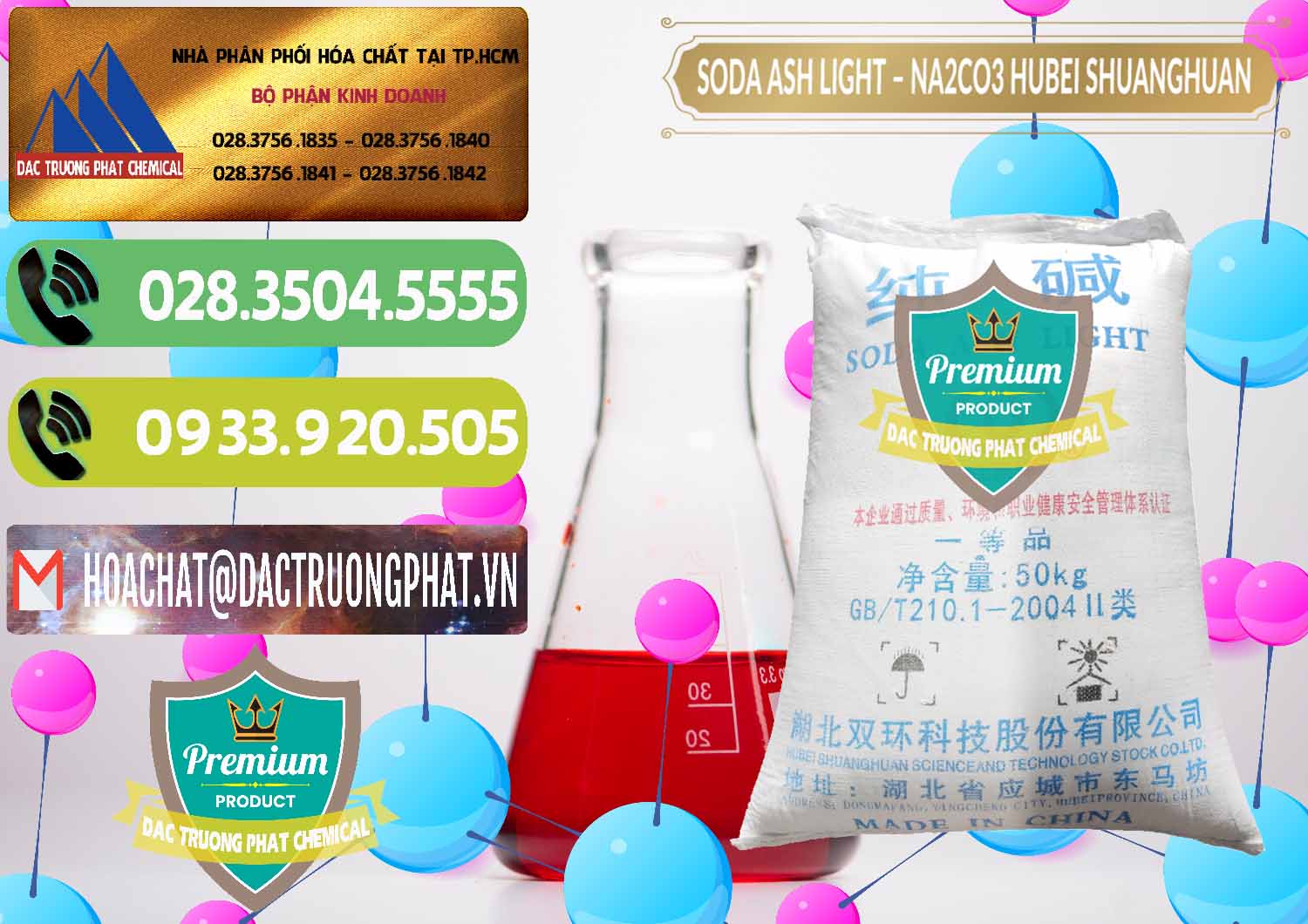 Nơi chuyên bán _ phân phối Soda Ash Light - NA2CO3 2 Vòng Tròn Hubei Shuanghuan Trung Quốc China - 0130 - Cty chuyên phân phối và nhập khẩu hóa chất tại TP.HCM - hoachatmientay.vn