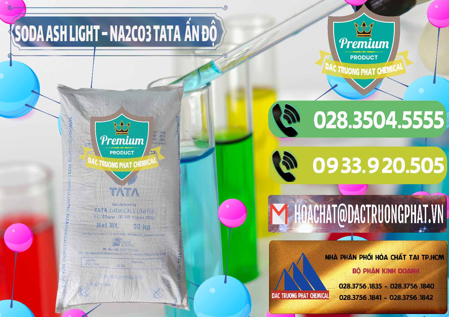 Chuyên bán _ cung ứng Soda Ash Light - NA2CO3 TATA Ấn Độ India - 0132 - Cty bán & cung cấp hóa chất tại TP.HCM - hoachatmientay.vn