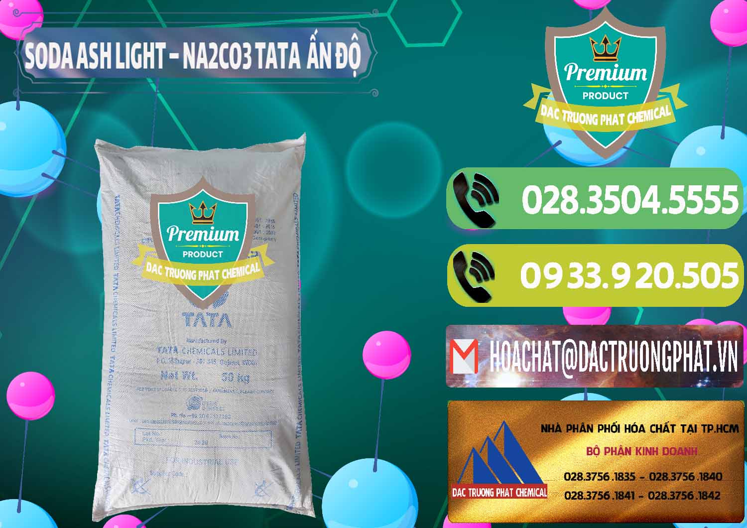 Công ty kinh doanh - bán Soda Ash Light - NA2CO3 TATA Ấn Độ India - 0132 - Nơi chuyên bán & cung cấp hóa chất tại TP.HCM - hoachatmientay.vn