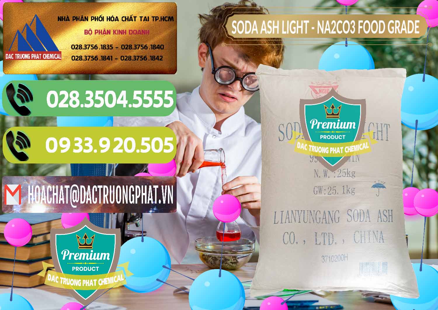 Soda Ash Light – NA2CO3 Food Grade Trung Quốc China Nơi bán & phân phối Soda Ash Light – NA2CO3 Food Grade Trung Quốc China - 0127 - Công ty chuyên cung cấp _ bán hóa chất tại TP.HCM - hoachatmientay.vn