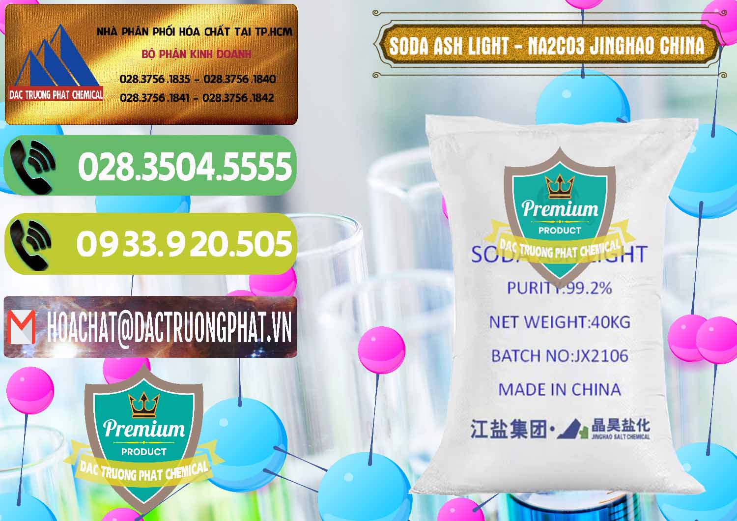 Cty cung ứng _ bán Soda Ash Light - NA2CO3 Jinghao Trung Quốc China - 0339 - Nhà cung cấp - phân phối hóa chất tại TP.HCM - hoachatmientay.vn