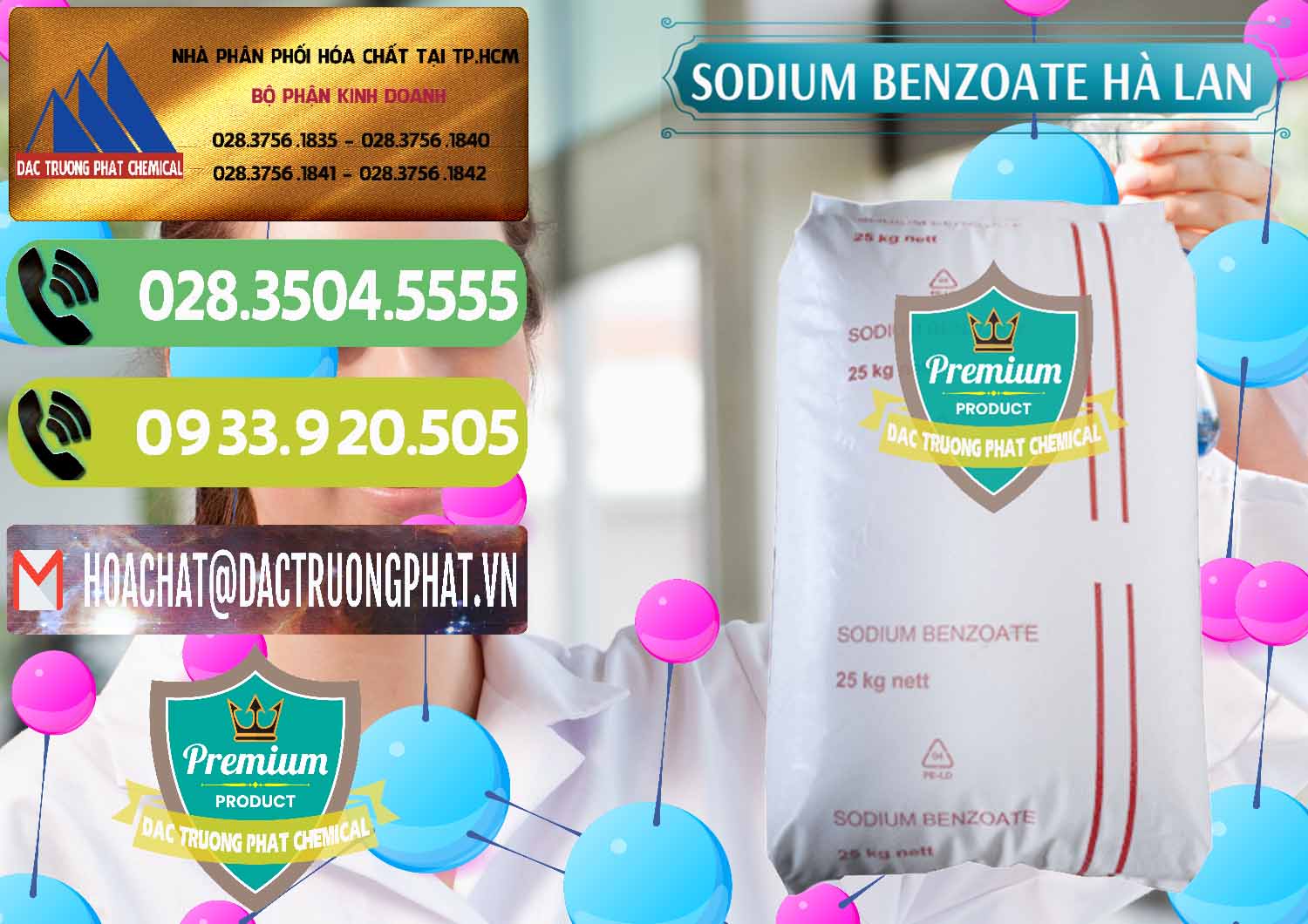 Chuyên bán và cung ứng Sodium Benzoate - Mốc Bột Chữ Cam Hà Lan Netherlands - 0360 - Chuyên phân phối - cung ứng hóa chất tại TP.HCM - hoachatmientay.vn