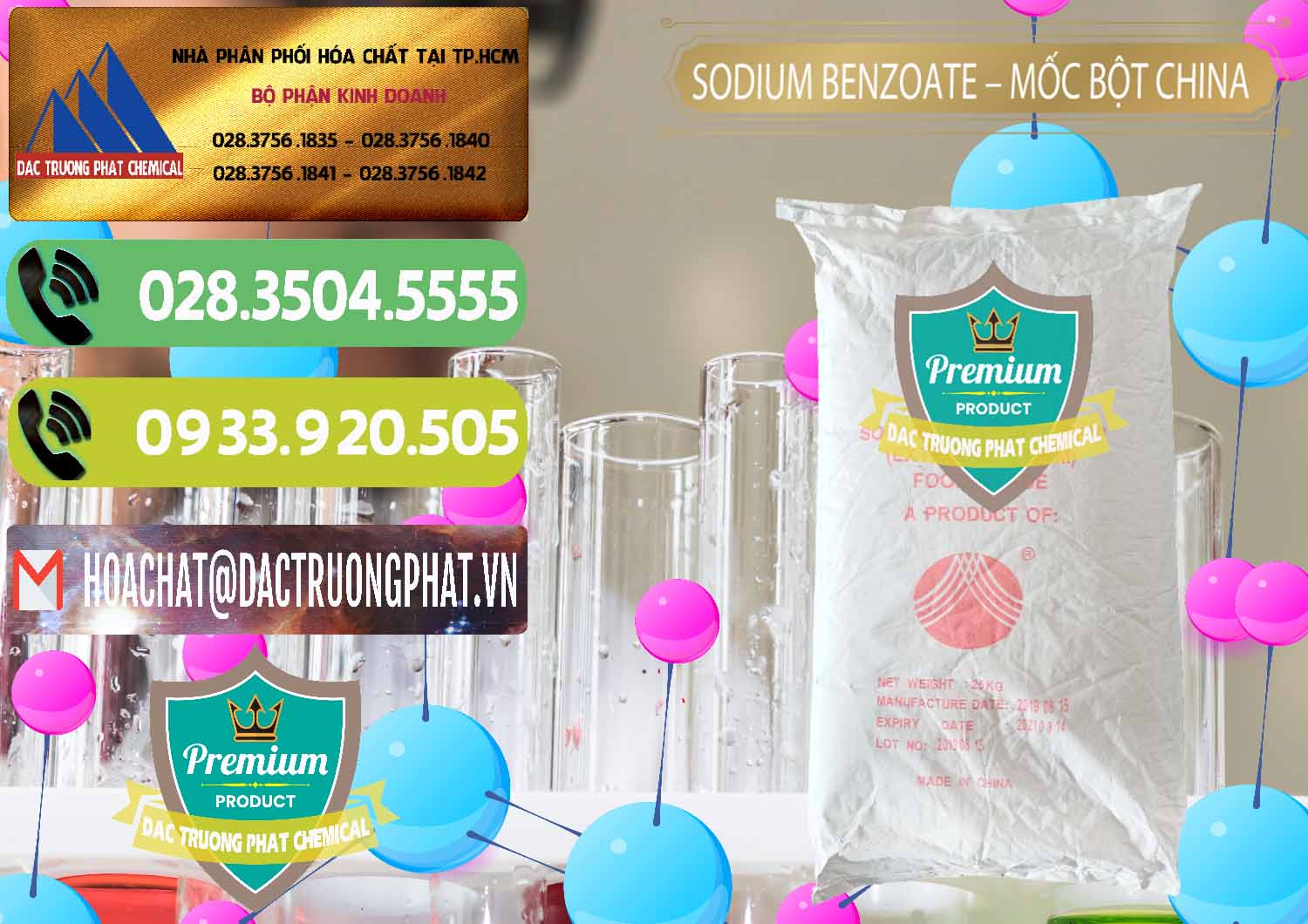 Công ty cung ứng ( bán ) Sodium Benzoate - Mốc Bột Chữ Cam Food Grade Trung Quốc China - 0135 - Đơn vị chuyên kinh doanh - phân phối hóa chất tại TP.HCM - hoachatmientay.vn