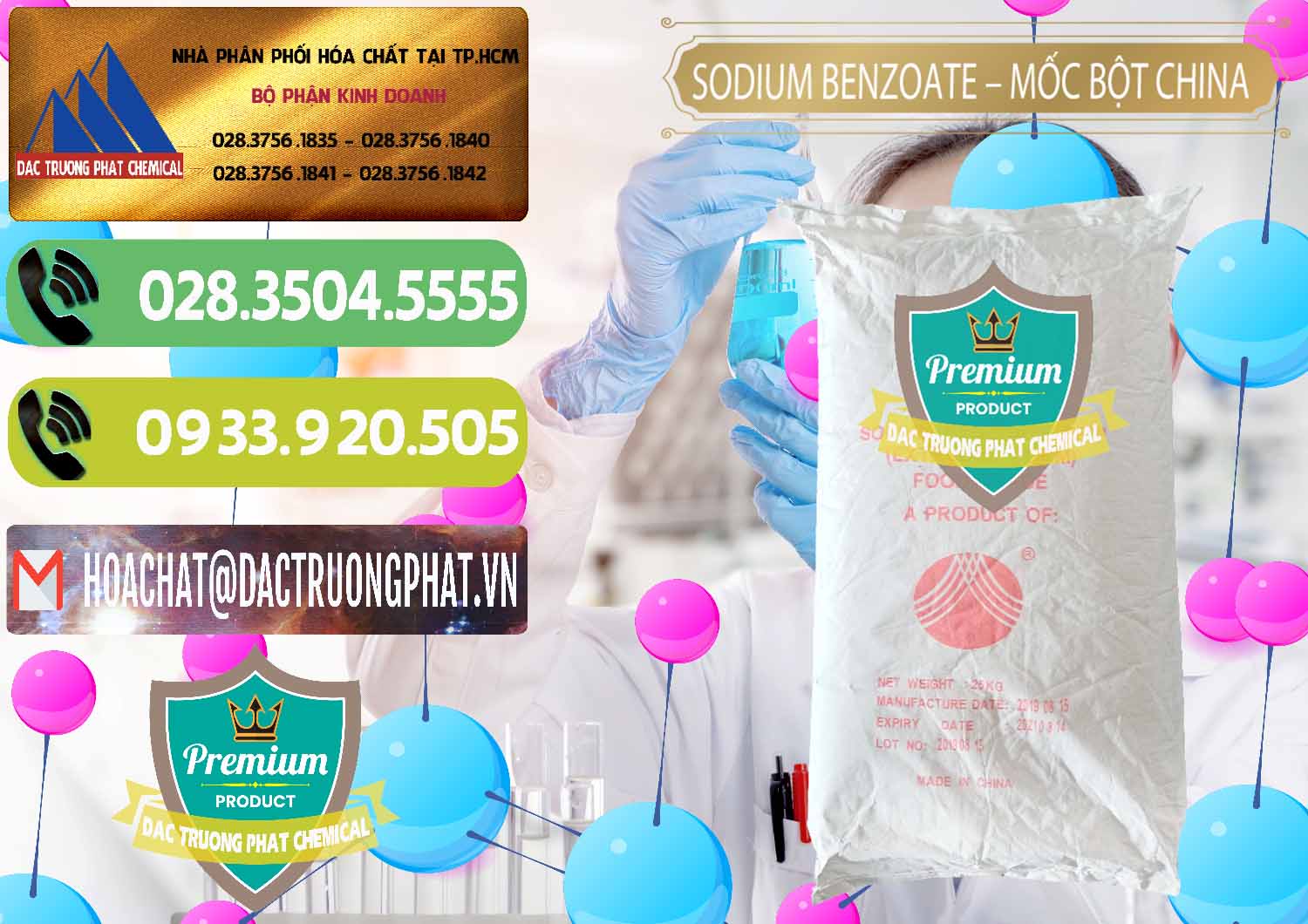Công ty chuyên bán _ phân phối Sodium Benzoate - Mốc Bột Chữ Cam Food Grade Trung Quốc China - 0135 - Cty chuyên bán ( cung cấp ) hóa chất tại TP.HCM - hoachatmientay.vn