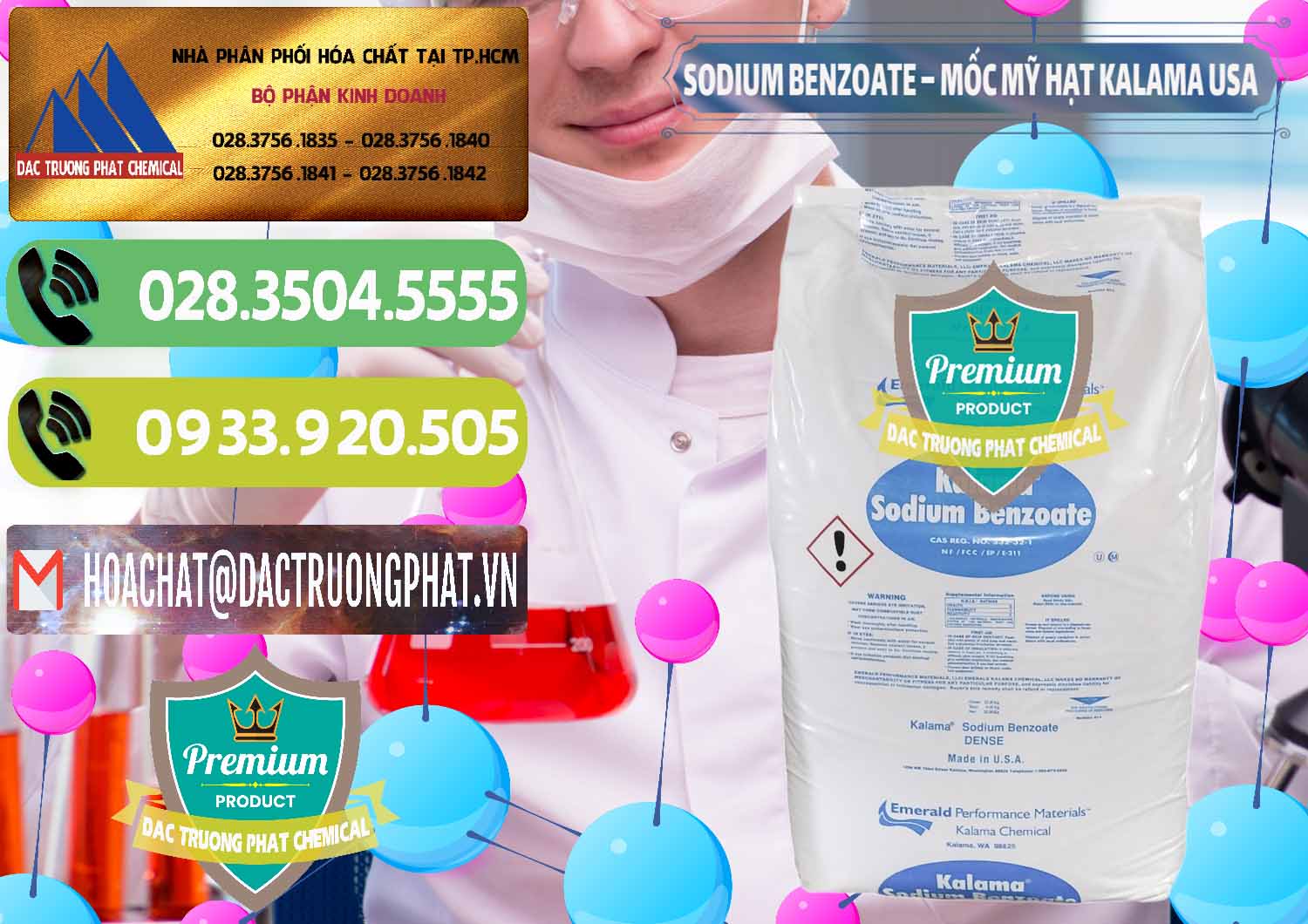 Sodium Benzoate - Mốc Hạt Kalama Food Grade Mỹ Usa Nơi chuyên phân phối _ bán Sodium Benzoate - Mốc Hạt Kalama Food Grade Mỹ Usa - 0137 - Chuyên phân phối ( cung cấp ) hóa chất tại TP.HCM - hoachatmientay.vn
