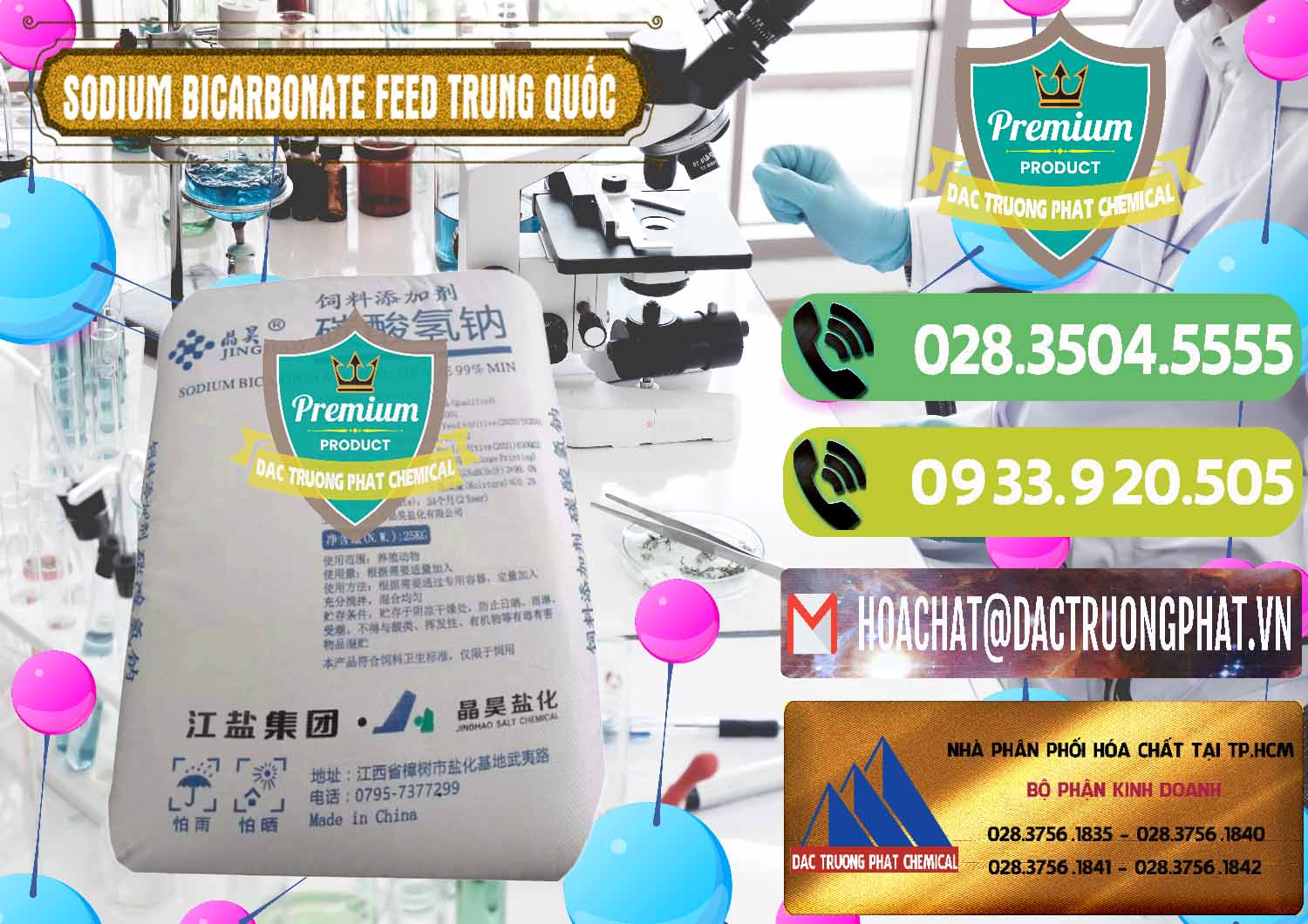 Cty chuyên bán ( cung ứng ) Sodium Bicarbonate – Bicar NaHCO3 Feed Jing Hao Trung Quốc China - 0380 - Phân phối - cung cấp hóa chất tại TP.HCM - hoachatmientay.vn