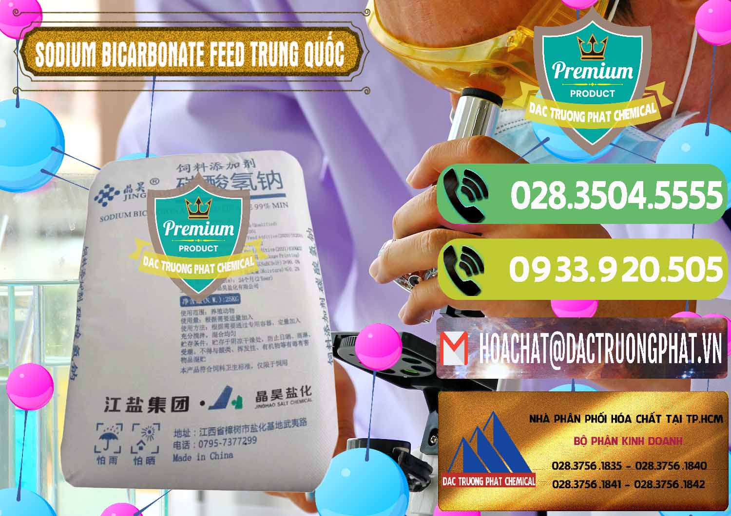 Chuyên bán & cung ứng Sodium Bicarbonate – Bicar NaHCO3 Feed Jing Hao Trung Quốc China - 0380 - Phân phối & kinh doanh hóa chất tại TP.HCM - hoachatmientay.vn
