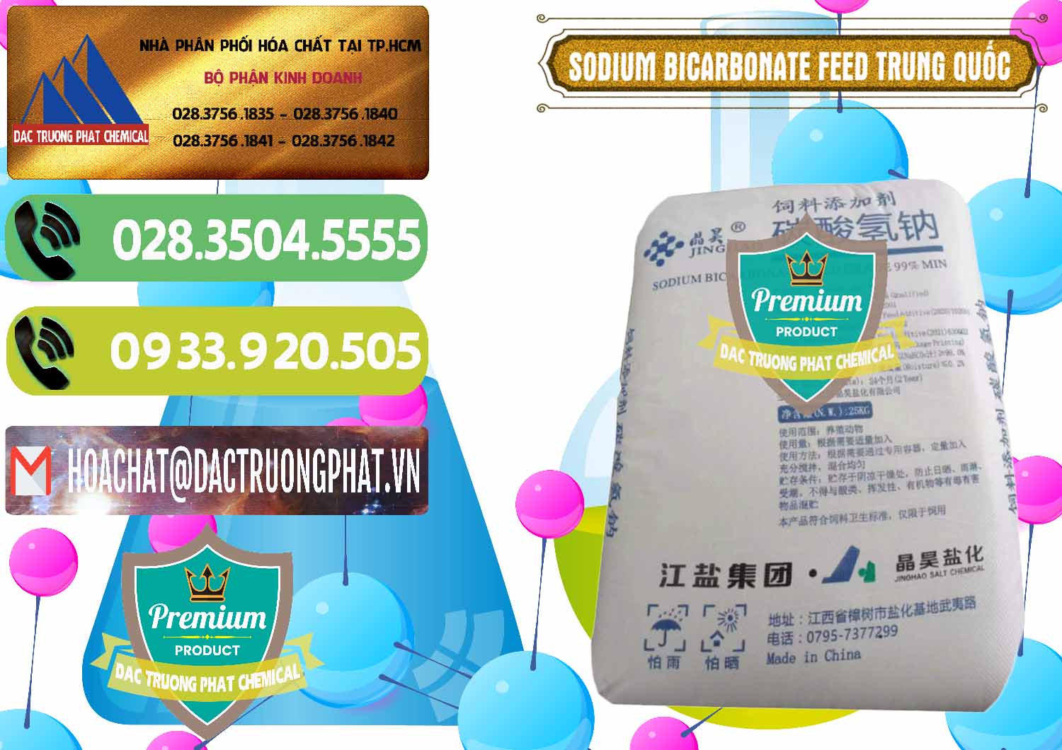 Nơi cung ứng & bán Sodium Bicarbonate – Bicar NaHCO3 Feed Jing Hao Trung Quốc China - 0380 - Nhà nhập khẩu & cung cấp hóa chất tại TP.HCM - hoachatmientay.vn