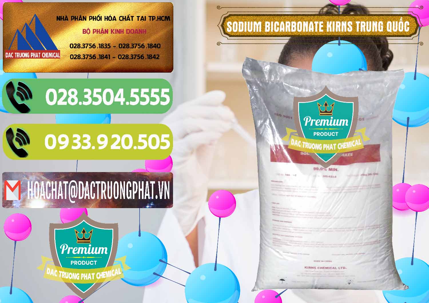 Công ty chuyên phân phối & bán Sodium Bicarbonate – Bicar NaHCO3 Food Grade Kirns Trung Quốc - 0217 - Nơi chuyên cung cấp & bán hóa chất tại TP.HCM - hoachatmientay.vn