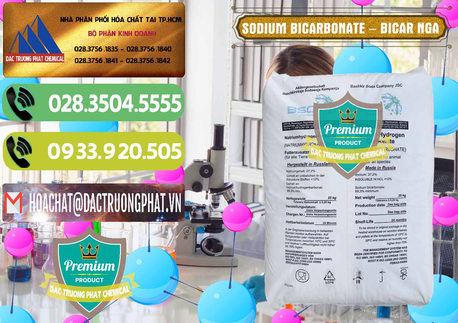 Nơi nhập khẩu & bán Sodium Bicarbonate – Bicar NaHCO3 Nga Russia - 0425 - Nơi cung cấp - phân phối hóa chất tại TP.HCM - hoachatmientay.vn