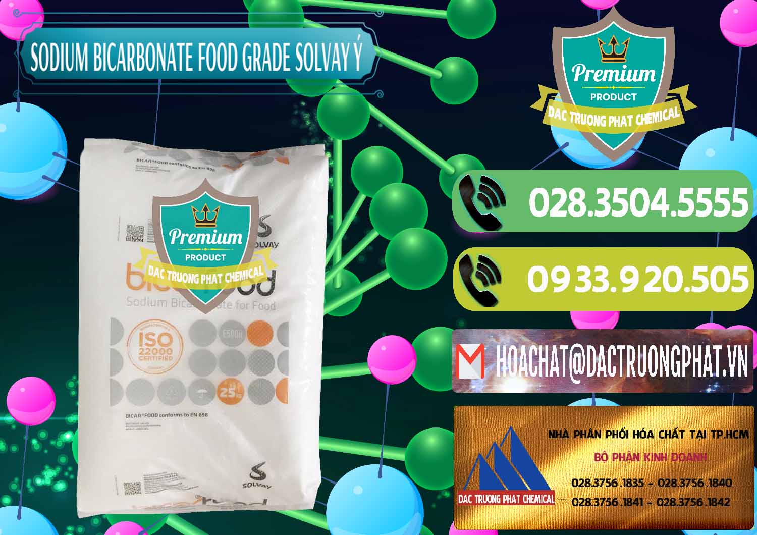 Đơn vị chuyên cung ứng - bán Sodium Bicarbonate – Bicar NaHCO3 Food Grade Solvay Ý Italy - 0220 - Nơi chuyên nhập khẩu và cung cấp hóa chất tại TP.HCM - hoachatmientay.vn