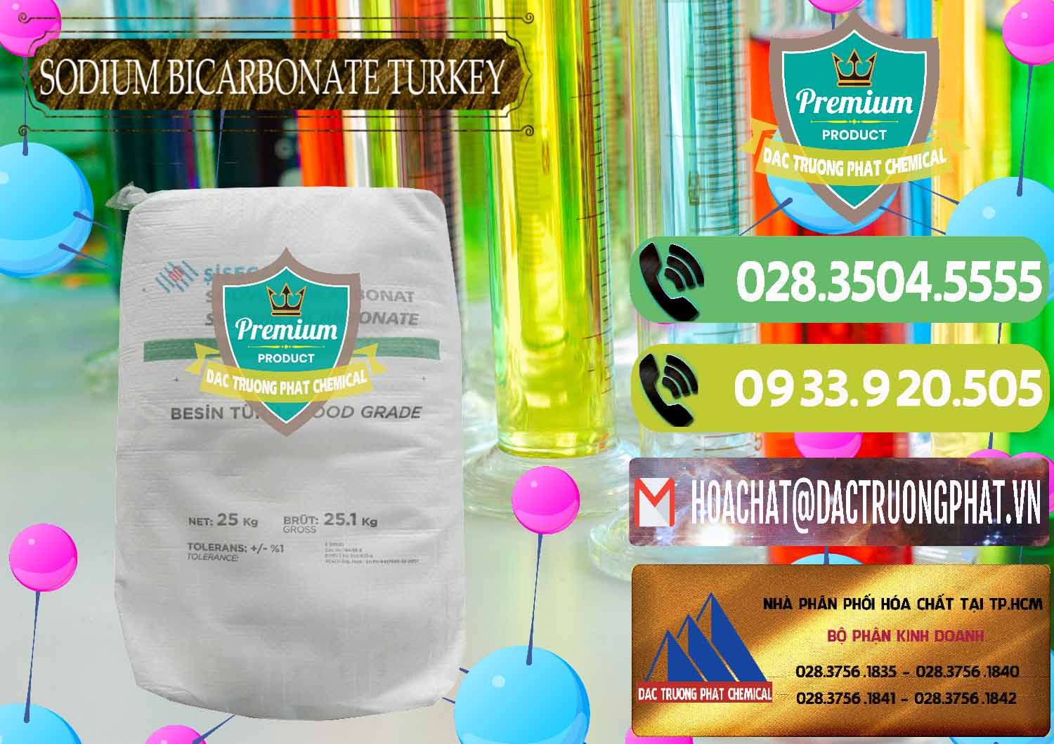 Cty cung ứng _ bán Sodium Bicarbonate – Bicar NaHCO3 Food Grade Thổ Nhĩ Kỳ Turkey - 0219 - Nơi chuyên nhập khẩu - cung cấp hóa chất tại TP.HCM - hoachatmientay.vn