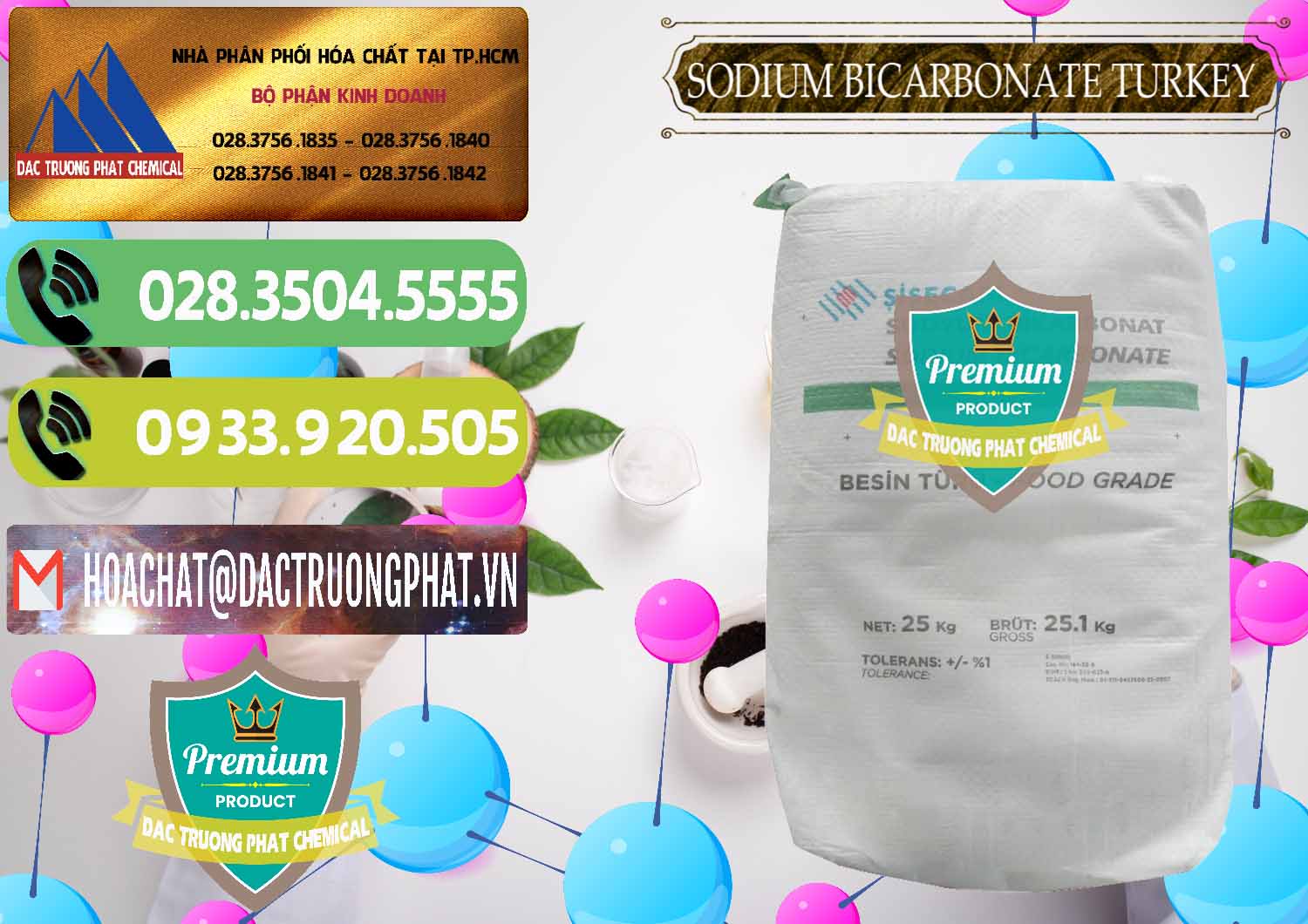 Bán ( cung ứng ) Sodium Bicarbonate – Bicar NaHCO3 Food Grade Thổ Nhĩ Kỳ Turkey - 0219 - Nhà cung cấp và bán hóa chất tại TP.HCM - hoachatmientay.vn