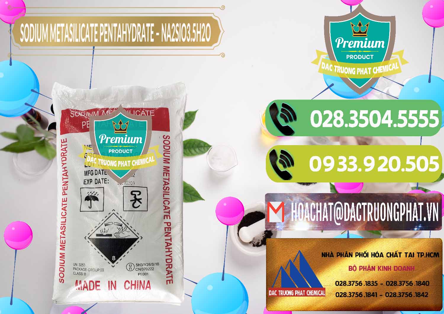 Công ty chuyên bán _ cung cấp Sodium Metasilicate Pentahydrate – Silicate Bột Trung Quốc China - 0147 - Nhà cung cấp ( bán ) hóa chất tại TP.HCM - hoachatmientay.vn