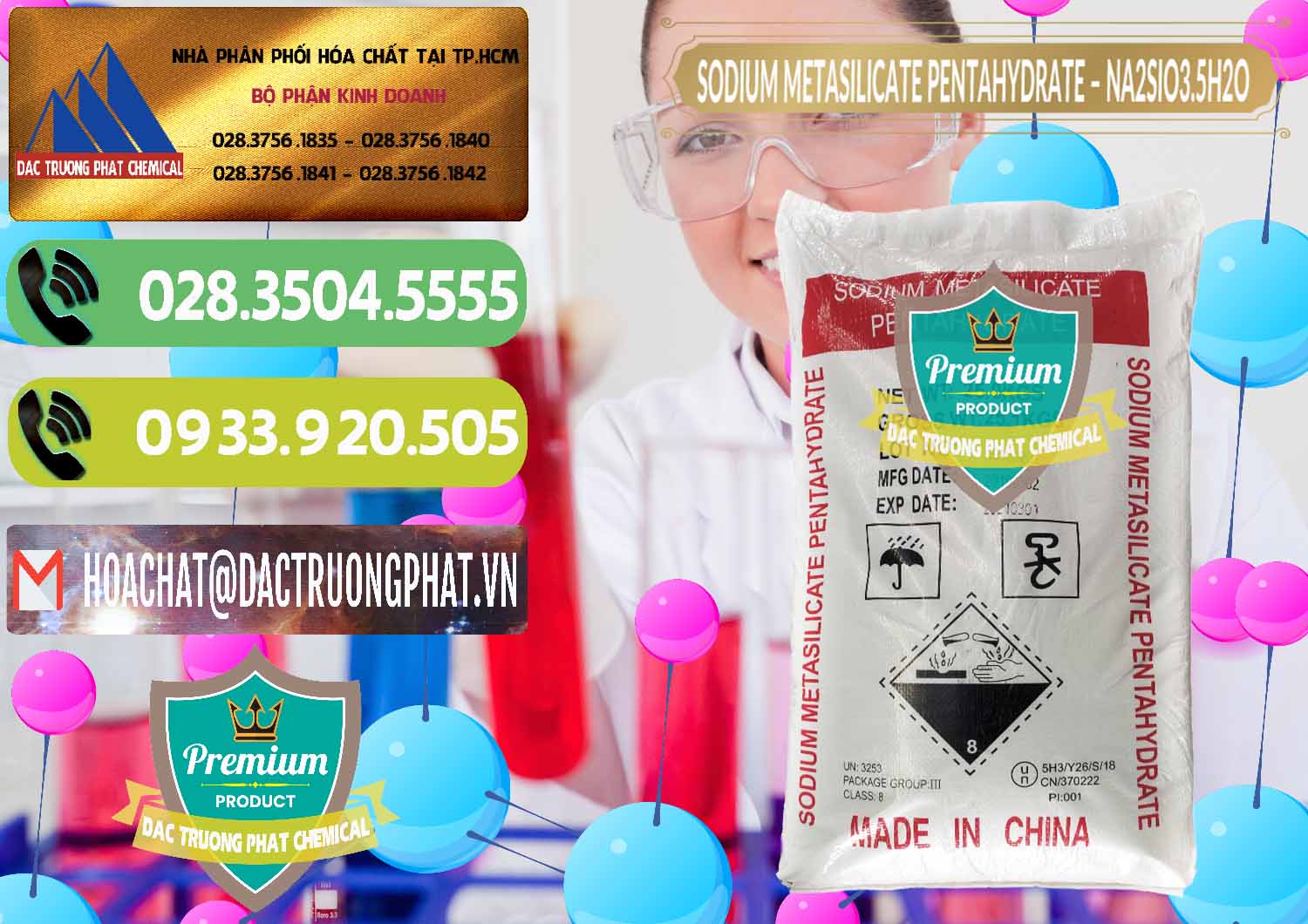 Chuyên cung cấp & bán Sodium Metasilicate Pentahydrate – Silicate Bột Trung Quốc China - 0147 - Công ty cung cấp ( phân phối ) hóa chất tại TP.HCM - hoachatmientay.vn