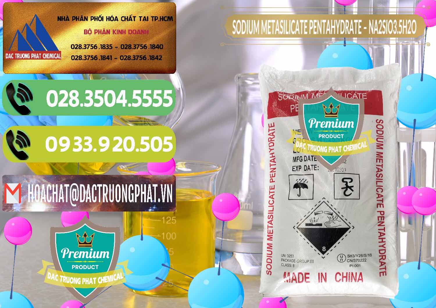 Công ty bán và cung cấp Sodium Metasilicate Pentahydrate – Silicate Bột Trung Quốc China - 0147 - Chuyên phân phối ( cung cấp ) hóa chất tại TP.HCM - hoachatmientay.vn