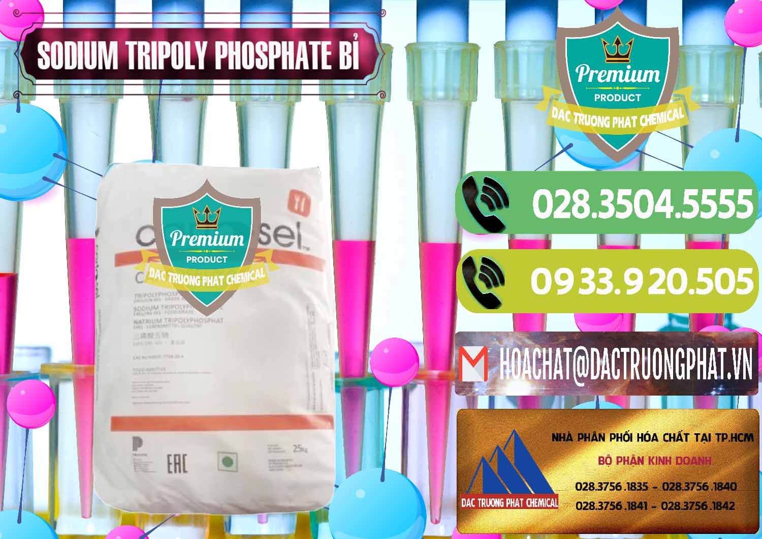 Bán ( cung cấp ) Sodium Tripoly Phosphate - STPP Carfosel 991 Bỉ Belgium - 0429 - Cty kinh doanh và phân phối hóa chất tại TP.HCM - hoachatmientay.vn