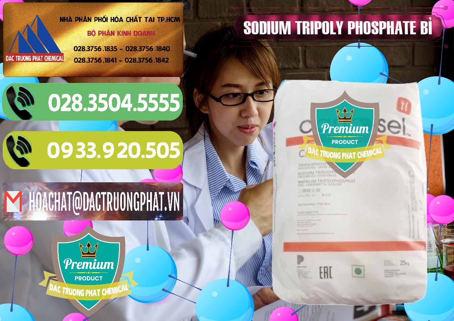Nơi chuyên bán _ cung ứng Sodium Tripoly Phosphate - STPP Carfosel 991 Bỉ Belgium - 0429 - Đơn vị bán & cung cấp hóa chất tại TP.HCM - hoachatmientay.vn