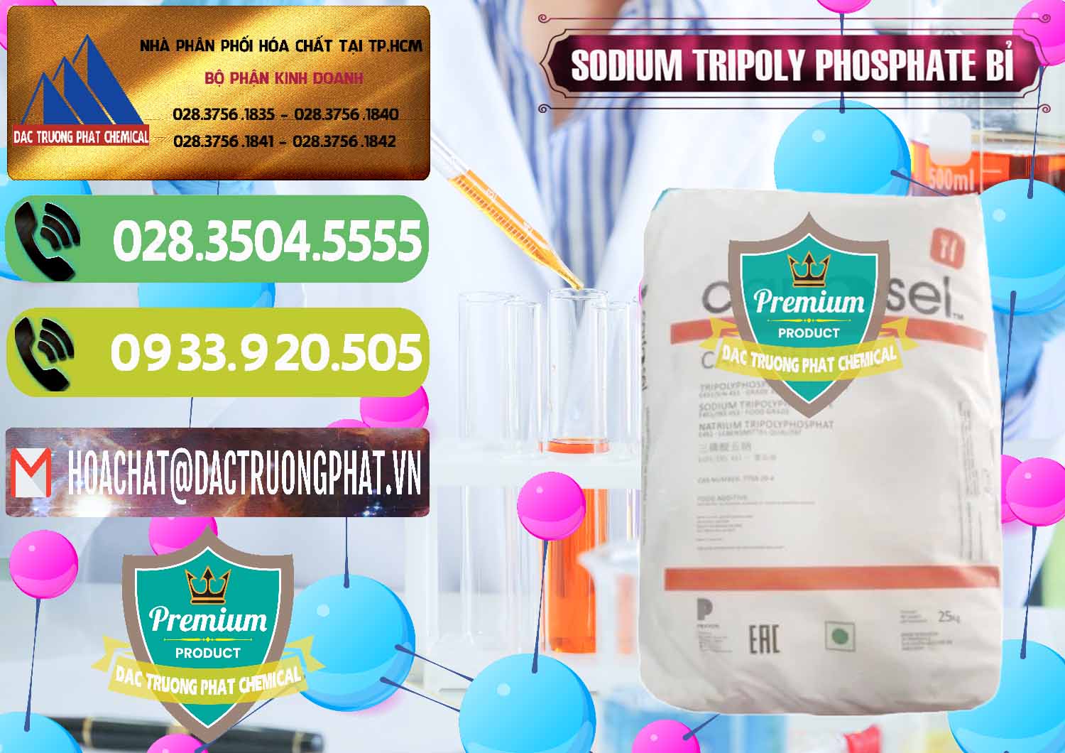 Công ty nhập khẩu _ bán Sodium Tripoly Phosphate - STPP Carfosel 991 Bỉ Belgium - 0429 - Đơn vị chuyên cung ứng và phân phối hóa chất tại TP.HCM - hoachatmientay.vn