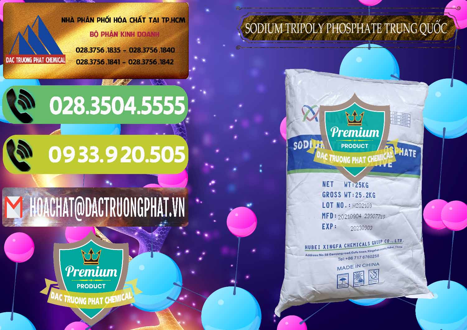 Cty chuyên bán - cung cấp Sodium Tripoly Phosphate - STPP 96% Xingfa Trung Quốc China - 0433 - Đơn vị cung cấp và bán hóa chất tại TP.HCM - hoachatmientay.vn