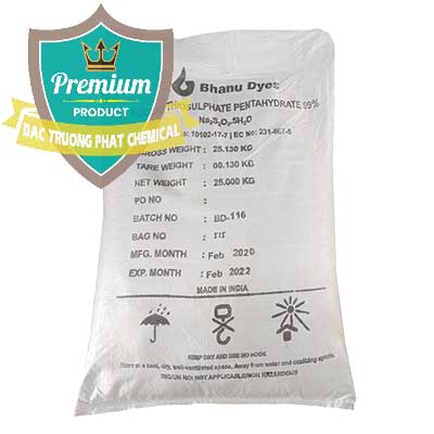 Nơi bán và phân phối Sodium Thiosulfate - NA2S2O3 Ấn Độ India Bhanu Dyes - 0202 - Đơn vị chuyên bán và phân phối hóa chất tại TP.HCM - hoachatmientay.vn