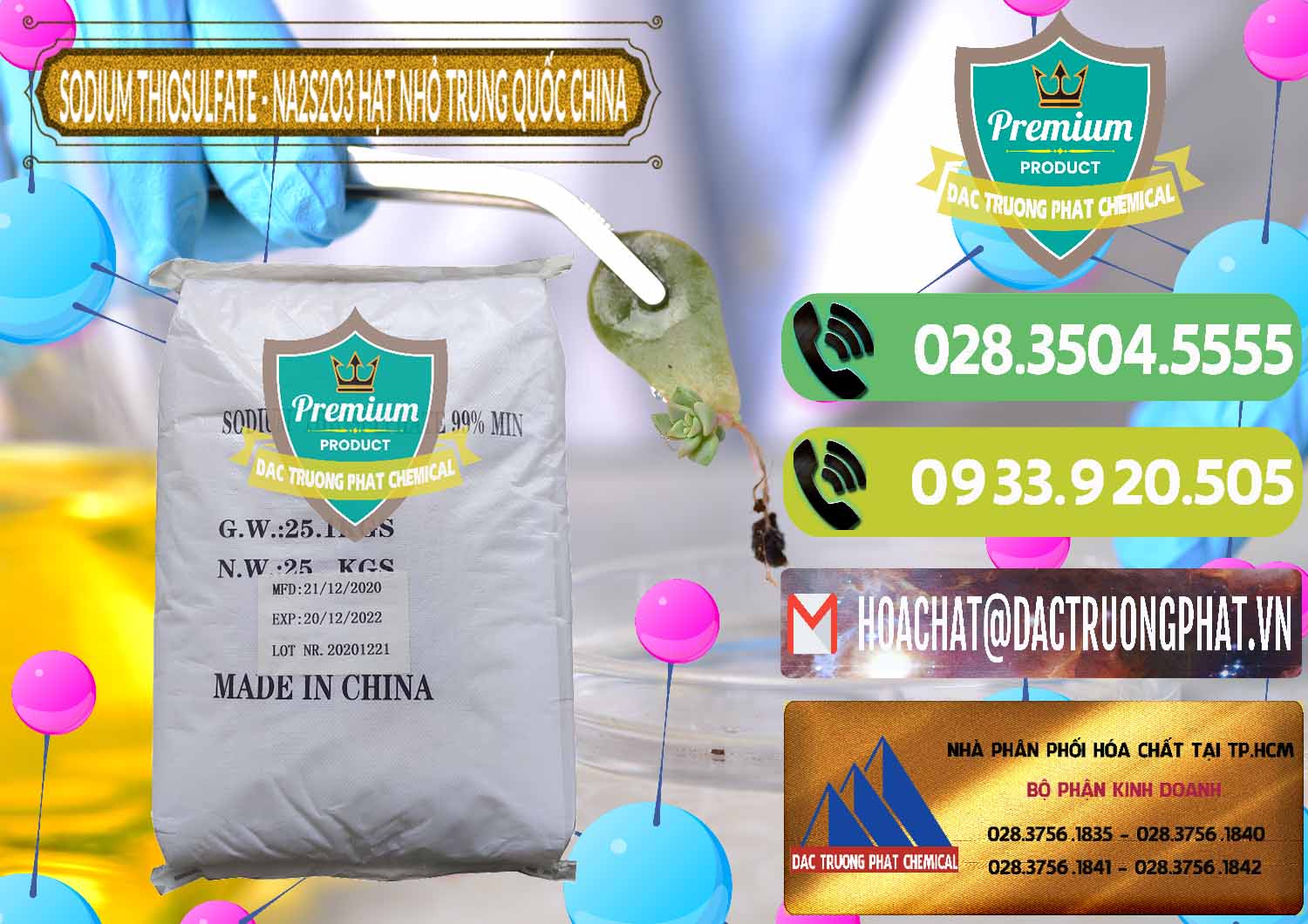 Nơi phân phối và bán Sodium Thiosulfate - NA2S2O3 Hạt Nhỏ Trung Quốc China - 0204 - Nơi chuyên kinh doanh ( cung cấp ) hóa chất tại TP.HCM - hoachatmientay.vn