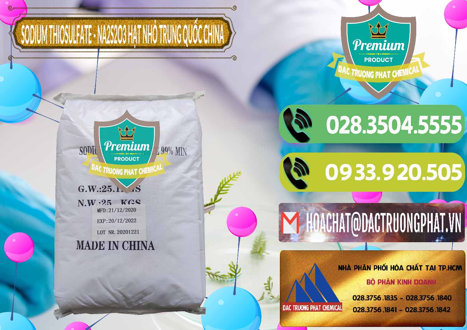 Công ty bán _ cung ứng Sodium Thiosulfate - NA2S2O3 Hạt Nhỏ Trung Quốc China - 0204 - Công ty cung cấp ( nhập khẩu ) hóa chất tại TP.HCM - hoachatmientay.vn