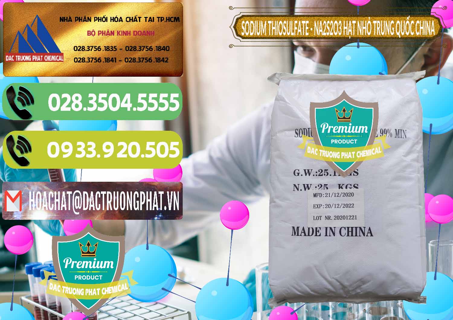 Đơn vị cung ứng _ bán Sodium Thiosulfate - NA2S2O3 Hạt Nhỏ Trung Quốc China - 0204 - Cty chuyên cung cấp & nhập khẩu hóa chất tại TP.HCM - hoachatmientay.vn
