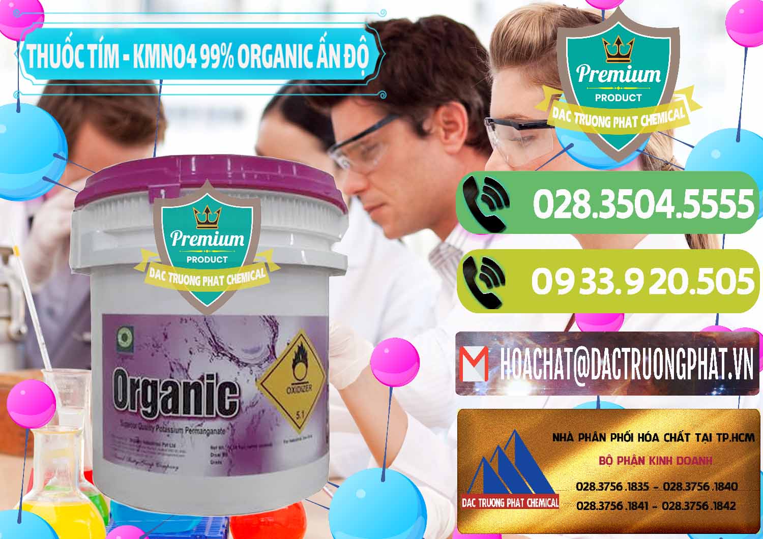 Cty chuyên bán - cung ứng Thuốc Tím - KMNO4 99% Organic Ấn Độ India - 0216 - Công ty chuyên nhập khẩu ( cung cấp ) hóa chất tại TP.HCM - hoachatmientay.vn