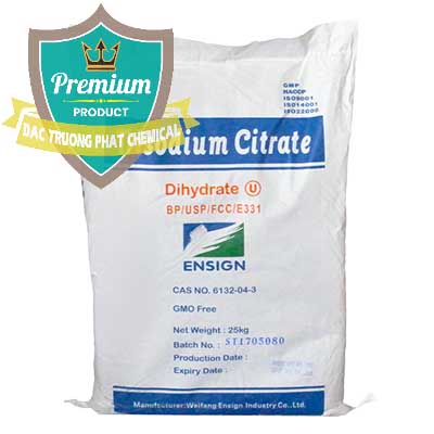 Đơn vị chuyên bán và phân phối Trisodium Citrate Dihydrate - Na3C6H5O7 Weifang Trung Quốc China - 0324 - Đơn vị chuyên phân phối và bán hóa chất tại TP.HCM - hoachatmientay.vn