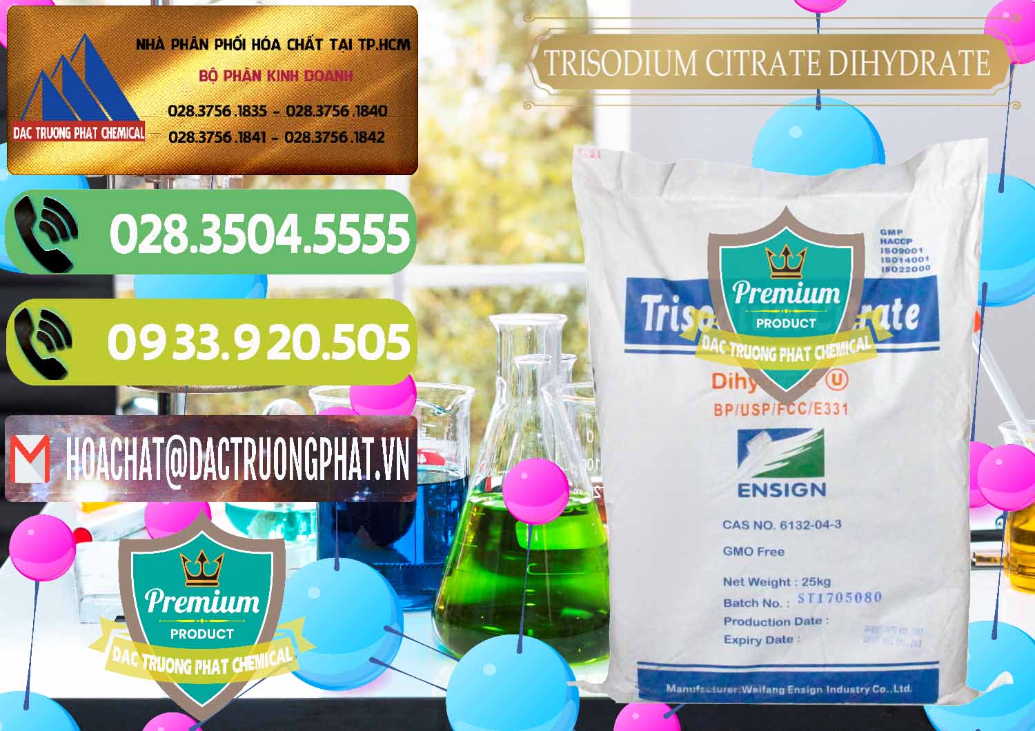 Cty cung ứng _ bán Trisodium Citrate Dihydrate - Na3C6H5O7 Weifang Trung Quốc China - 0324 - Nhà nhập khẩu và phân phối hóa chất tại TP.HCM - hoachatmientay.vn