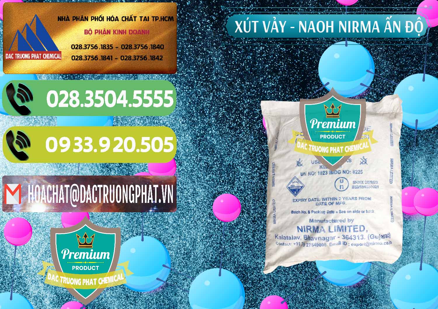 Cty cung ứng và bán Xút Vảy - NaOH Vảy Nirma Ấn Độ India - 0371 - Công ty nhập khẩu ( cung cấp ) hóa chất tại TP.HCM - hoachatmientay.vn