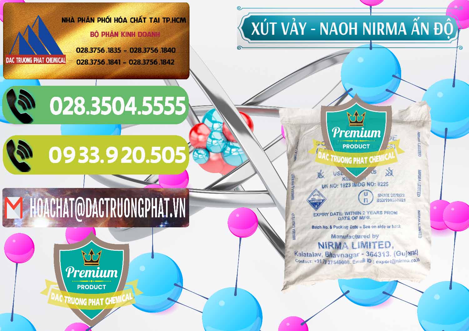 Cty bán và phân phối Xút Vảy - NaOH Vảy Nirma Ấn Độ India - 0371 - Cty phân phối & bán hóa chất tại TP.HCM - hoachatmientay.vn