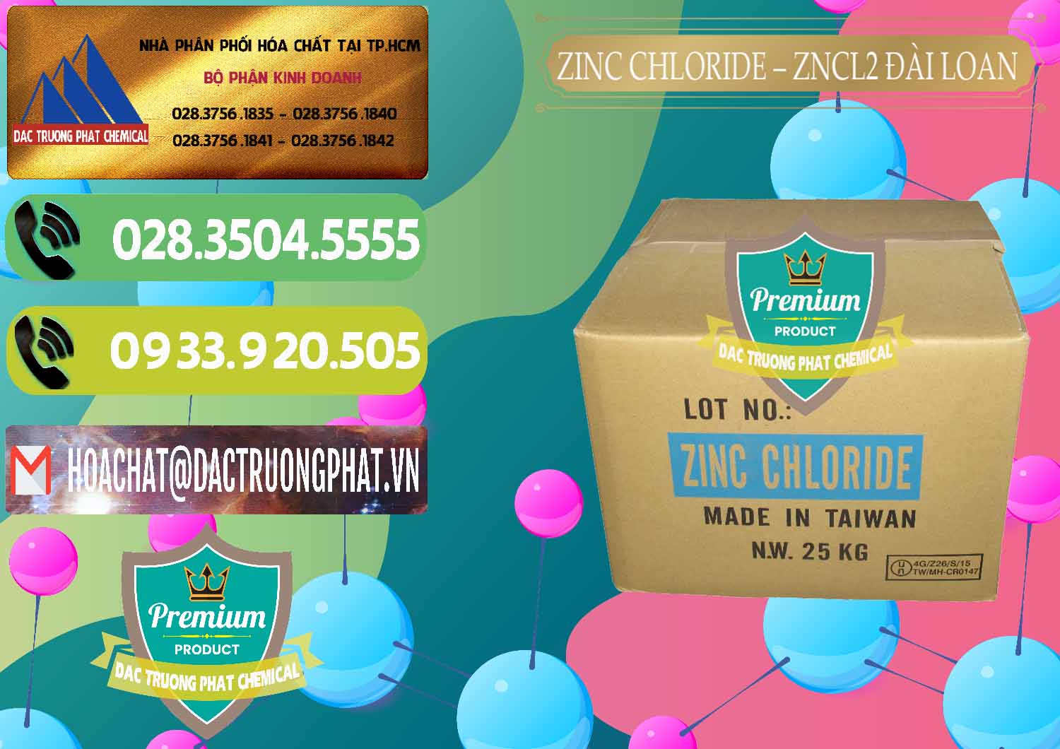 Cty chuyên nhập khẩu & bán Zinc Chloride - ZNCL2 96% Đài Loan Taiwan - 0178 - Phân phối - bán hóa chất tại TP.HCM - hoachatmientay.vn