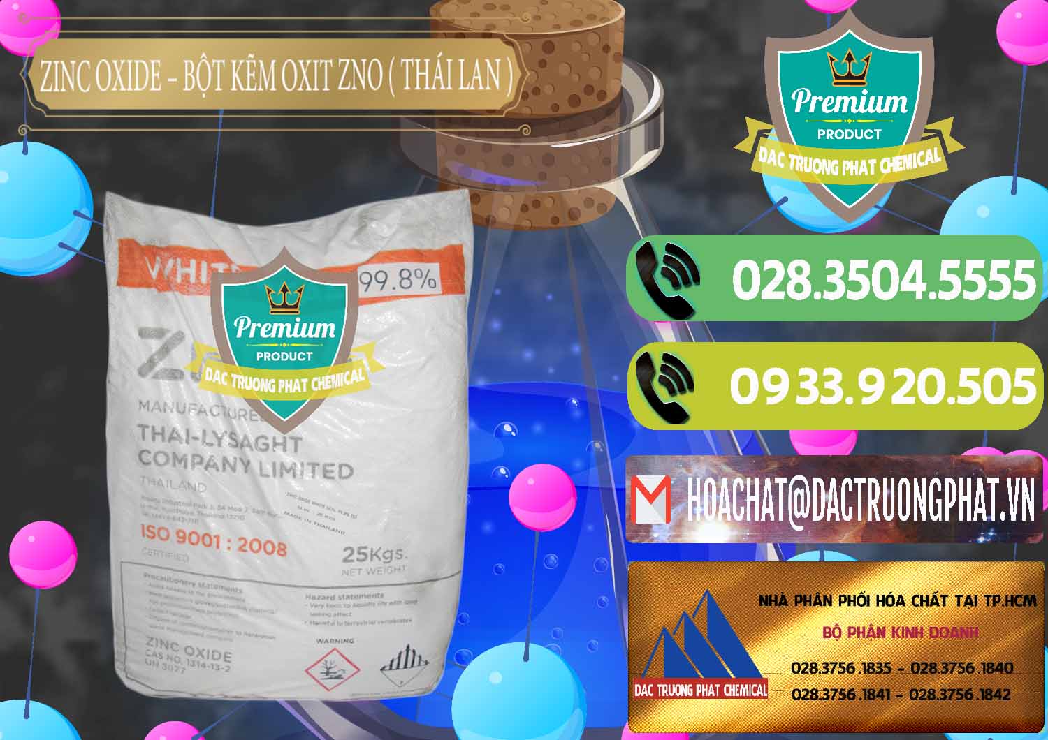 Đơn vị cung ứng và bán Zinc Oxide - Bột Kẽm Oxit ZNO Thái Lan Thailand - 0181 - Công ty phân phối _ nhập khẩu hóa chất tại TP.HCM - hoachatmientay.vn