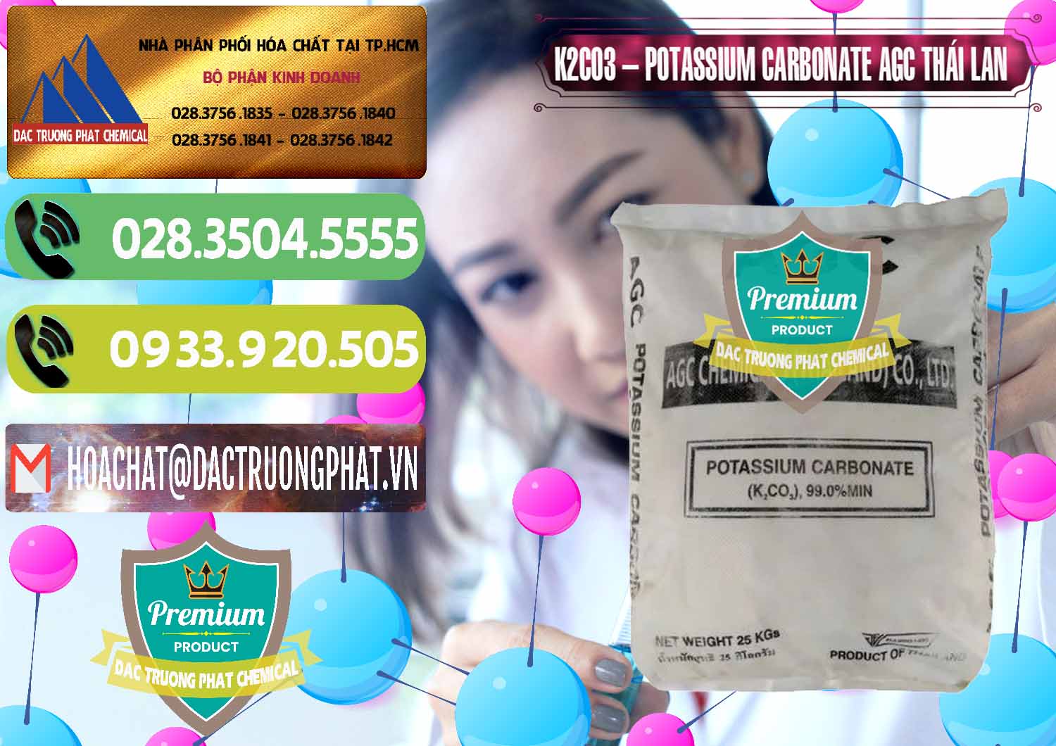 Cty chuyên kinh doanh - bán K2Co3 – Potassium Carbonate AGC Thái Lan Thailand - 0471 - Đơn vị phân phối _ cung cấp hóa chất tại TP.HCM - hoachatmientay.vn