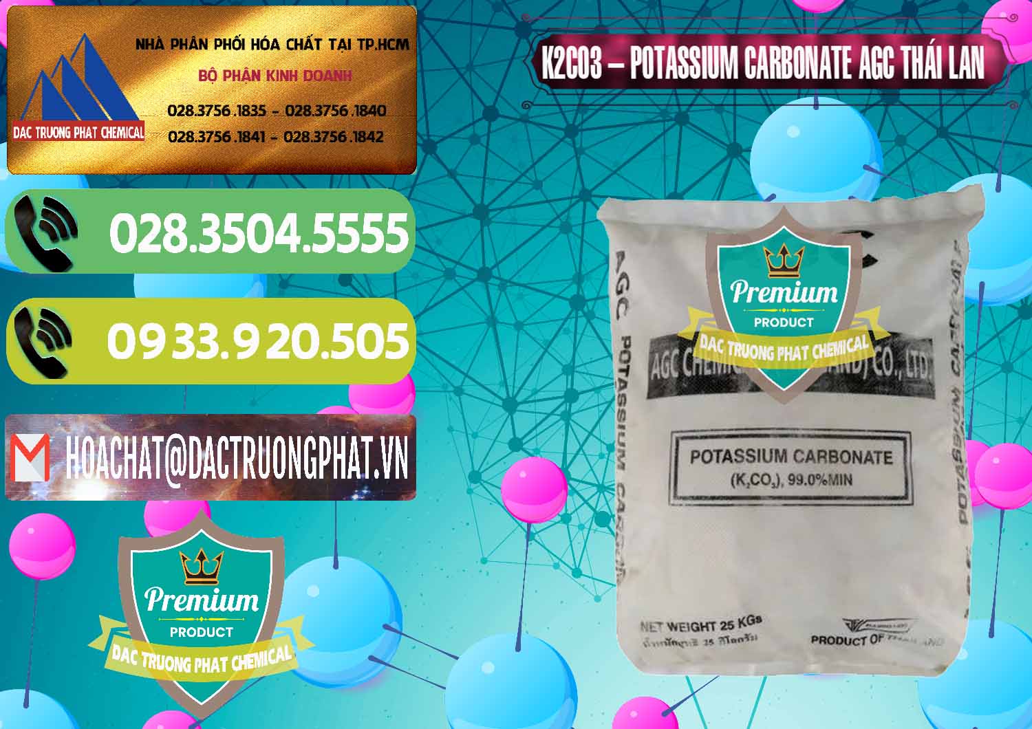 Nơi chuyên kinh doanh _ bán K2Co3 – Potassium Carbonate AGC Thái Lan Thailand - 0471 - Nơi phân phối ( cung ứng ) hóa chất tại TP.HCM - hoachatmientay.vn