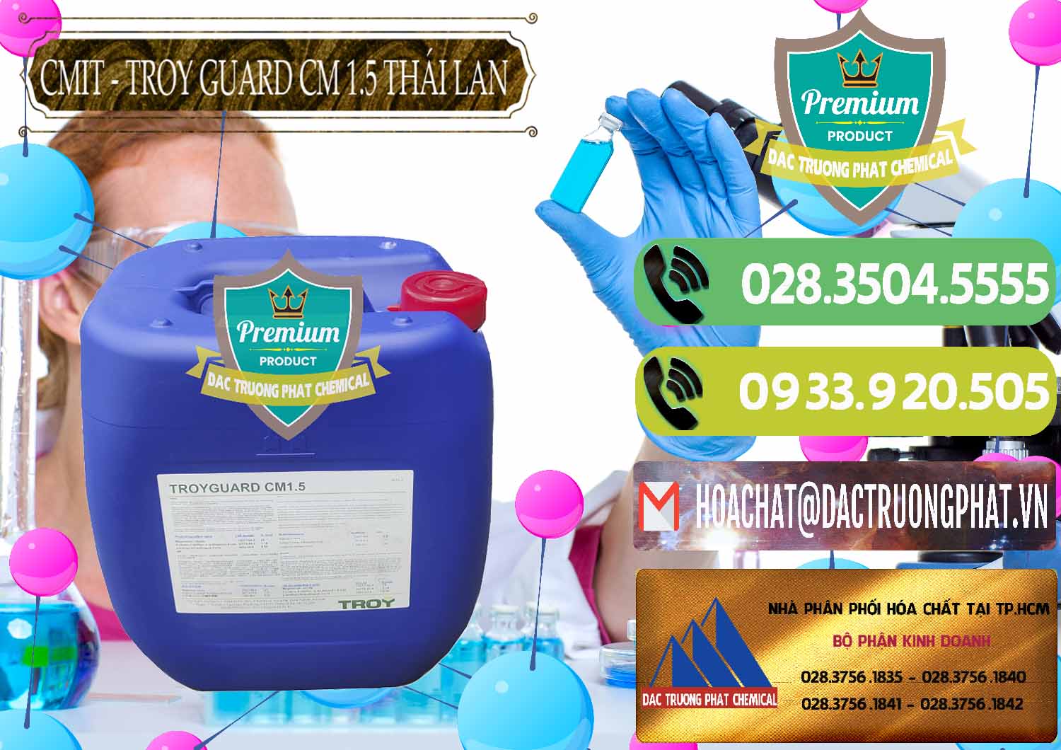 Nhà cung cấp - bán Chất Bảo Quản CMIT Thái Lan Thailand - 0326 - Công ty cung cấp _ phân phối hóa chất tại TP.HCM - hoachatmientay.vn