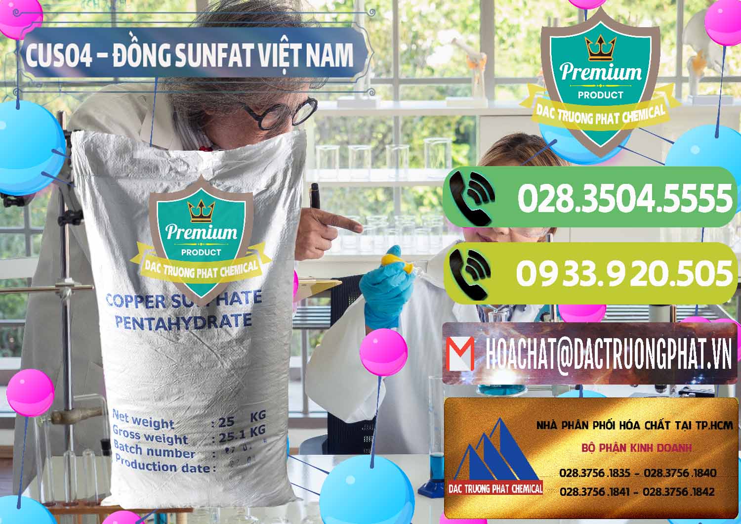 Cty chuyên kinh doanh và phân phối CuSO4 – Đồng Sunfat Dạng Bột Việt Nam - 0196 - Chuyên cung cấp và kinh doanh hóa chất tại TP.HCM - hoachatmientay.vn