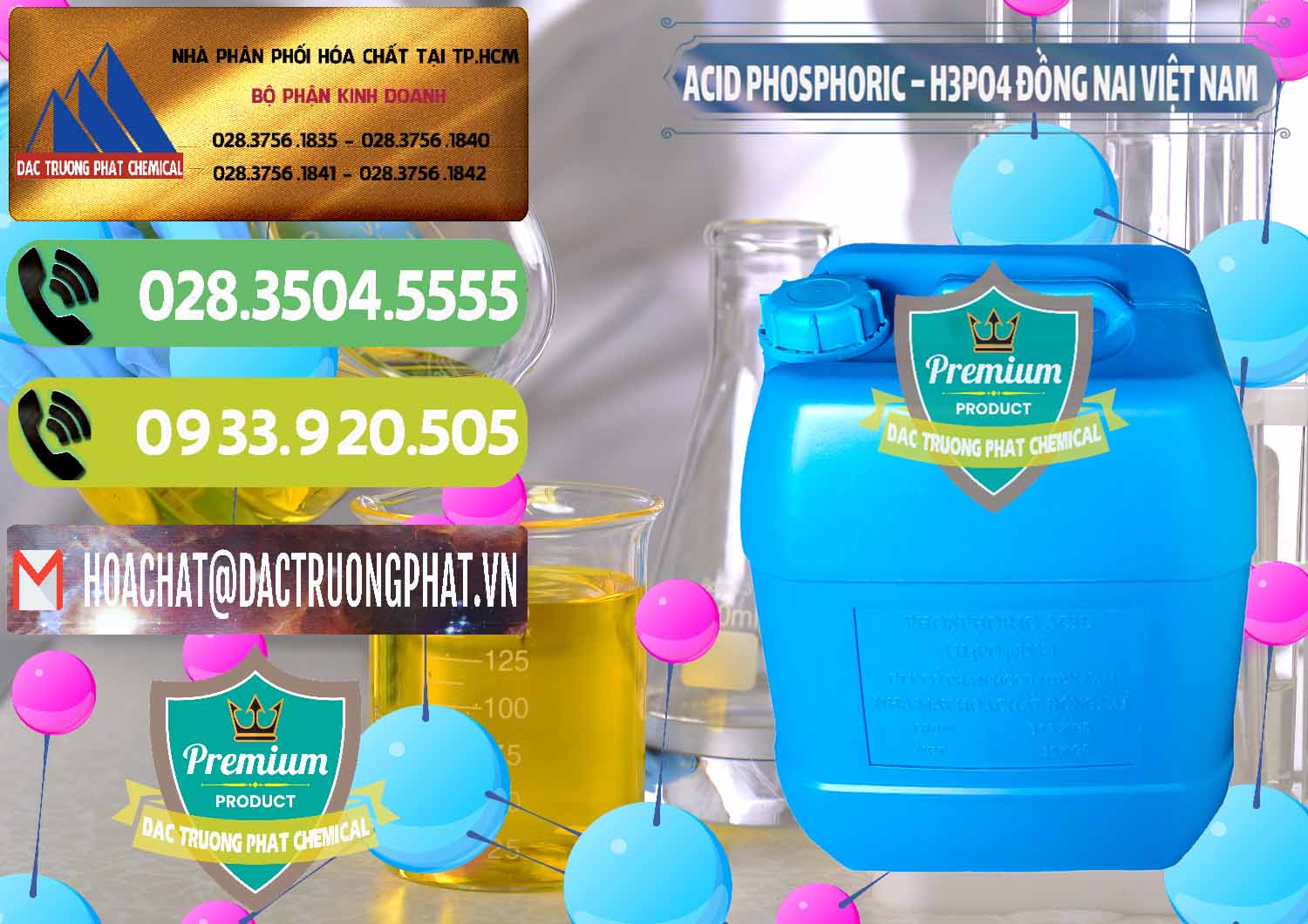 Cty chuyên phân phối - kinh doanh Acid Phosphoric – Axit Phosphoric 85% Đồng Nai Việt Nam - 0183 - Công ty chuyên cung ứng & phân phối hóa chất tại TP.HCM - hoachatmientay.vn