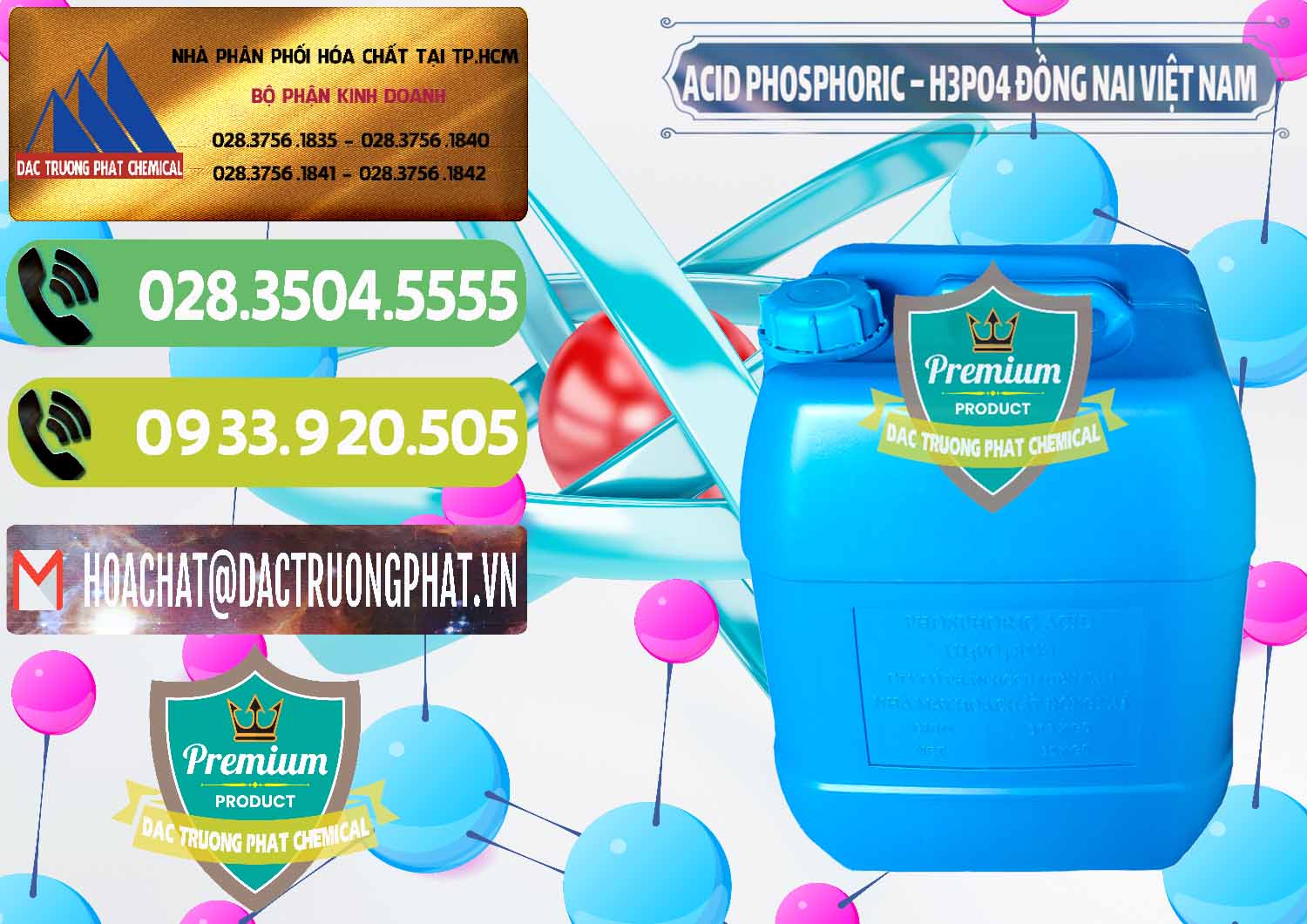 Kinh doanh ( bán ) Acid Phosphoric – Axit Phosphoric 85% Đồng Nai Việt Nam - 0183 - Cung cấp & kinh doanh hóa chất tại TP.HCM - hoachatmientay.vn