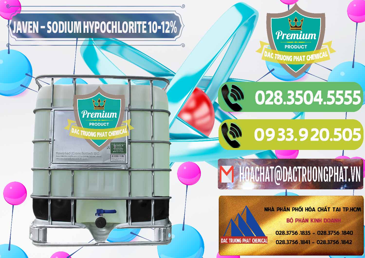 Cung cấp Javen - Sodium Hypochlorite 10-12% Việt Nam - 0188 - Kinh doanh _ phân phối hóa chất tại TP.HCM - hoachatmientay.vn
