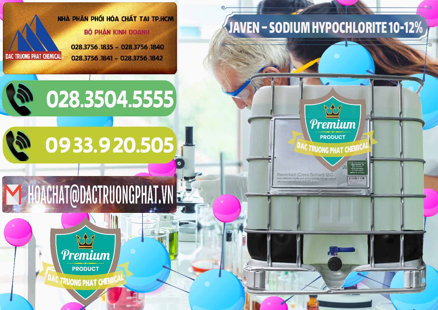 Nơi chuyên kinh doanh - phân phối Javen - Sodium Hypochlorite 10-12% Việt Nam - 0188 - Cty chuyên cung ứng _ bán hóa chất tại TP.HCM - hoachatmientay.vn