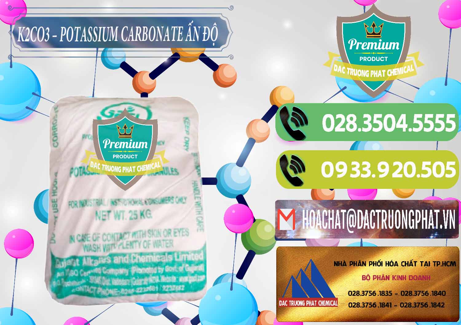 Đơn vị cung cấp và bán K2Co3 – Potassium Carbonate GACL Ấn Độ India - 0472 - Đơn vị cung cấp _ kinh doanh hóa chất tại TP.HCM - hoachatmientay.vn
