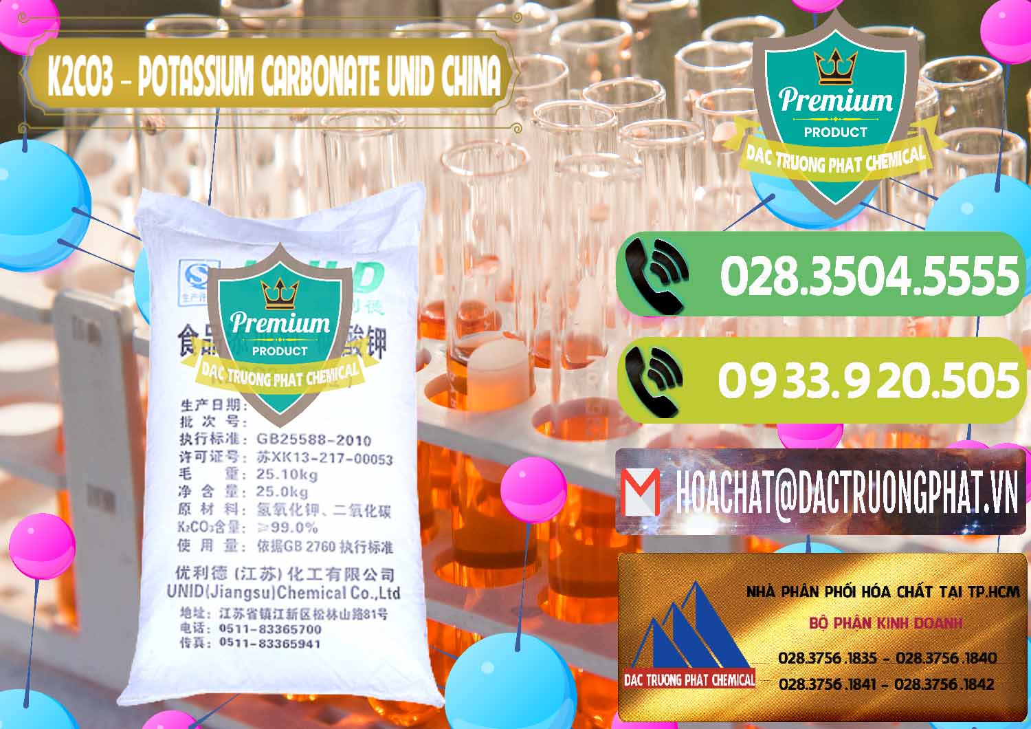 Đơn vị chuyên bán & phân phối K2Co3 – Potassium Carbonate UNID Trung Quốc China - 0475 - Đơn vị chuyên cung cấp - nhập khẩu hóa chất tại TP.HCM - hoachatmientay.vn