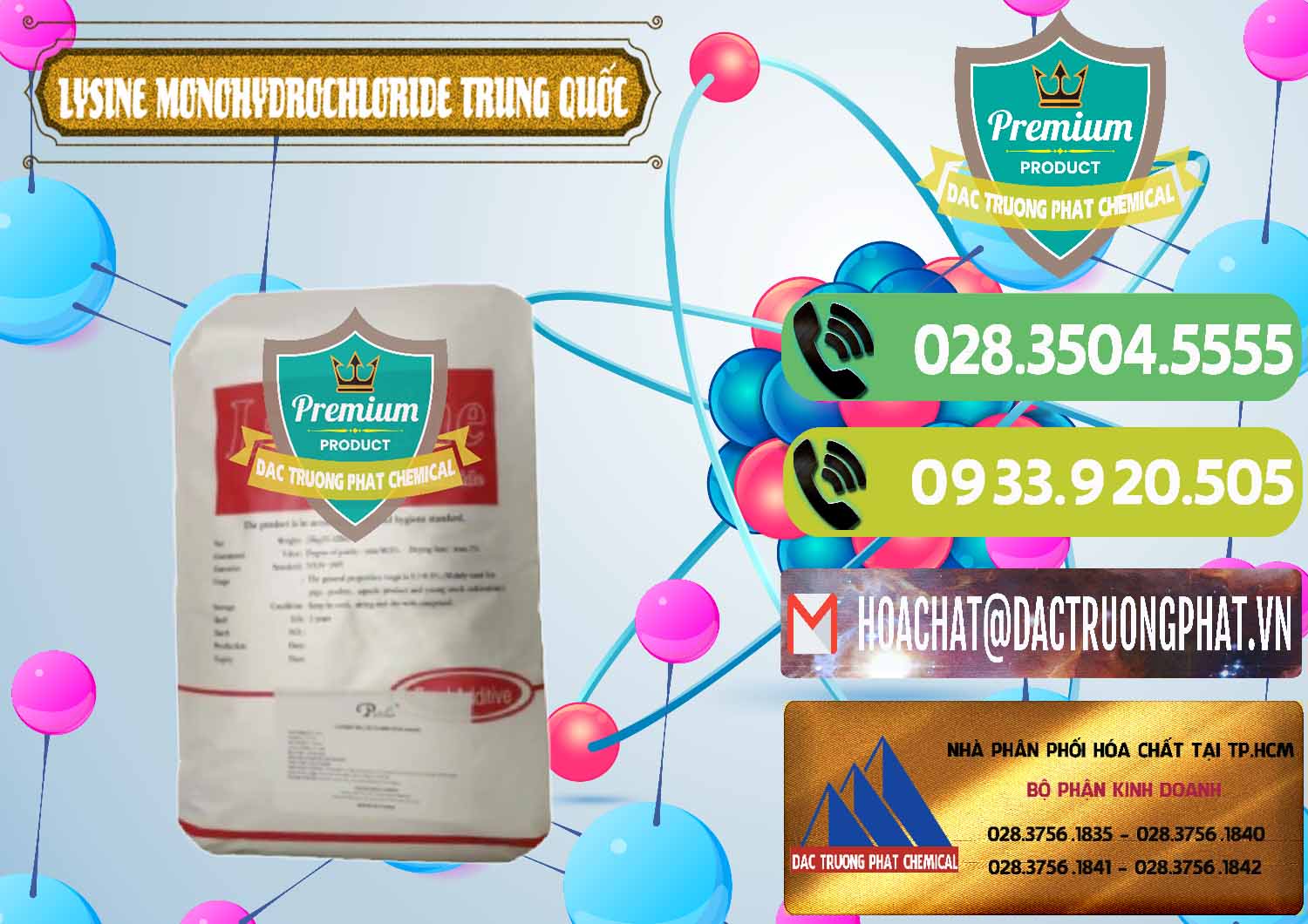 Đơn vị chuyên cung cấp & bán L-Lysine Monohydrochloride Feed Grade Trung Quốc China - 0454 - Công ty chuyên cung cấp - kinh doanh hóa chất tại TP.HCM - hoachatmientay.vn