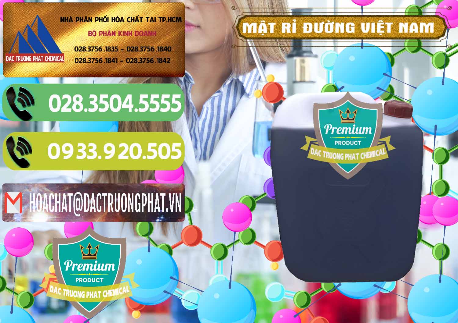 Nhà phân phối & cung cấp Mật Rỉ Đường Việt Nam - 0306 - Cty kinh doanh & phân phối hóa chất tại TP.HCM - hoachatmientay.vn