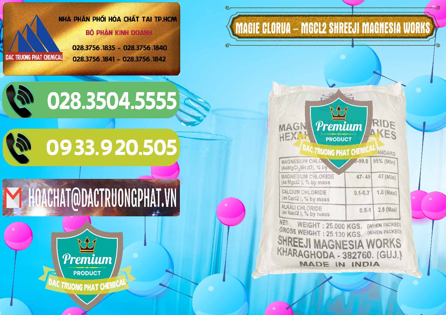 Cty kinh doanh & bán Magie Clorua – MGCL2 Dạng Vảy Shreeji Magnesia Works Ấn Độ India - 0285 - Chuyên nhập khẩu _ cung cấp hóa chất tại TP.HCM - hoachatmientay.vn