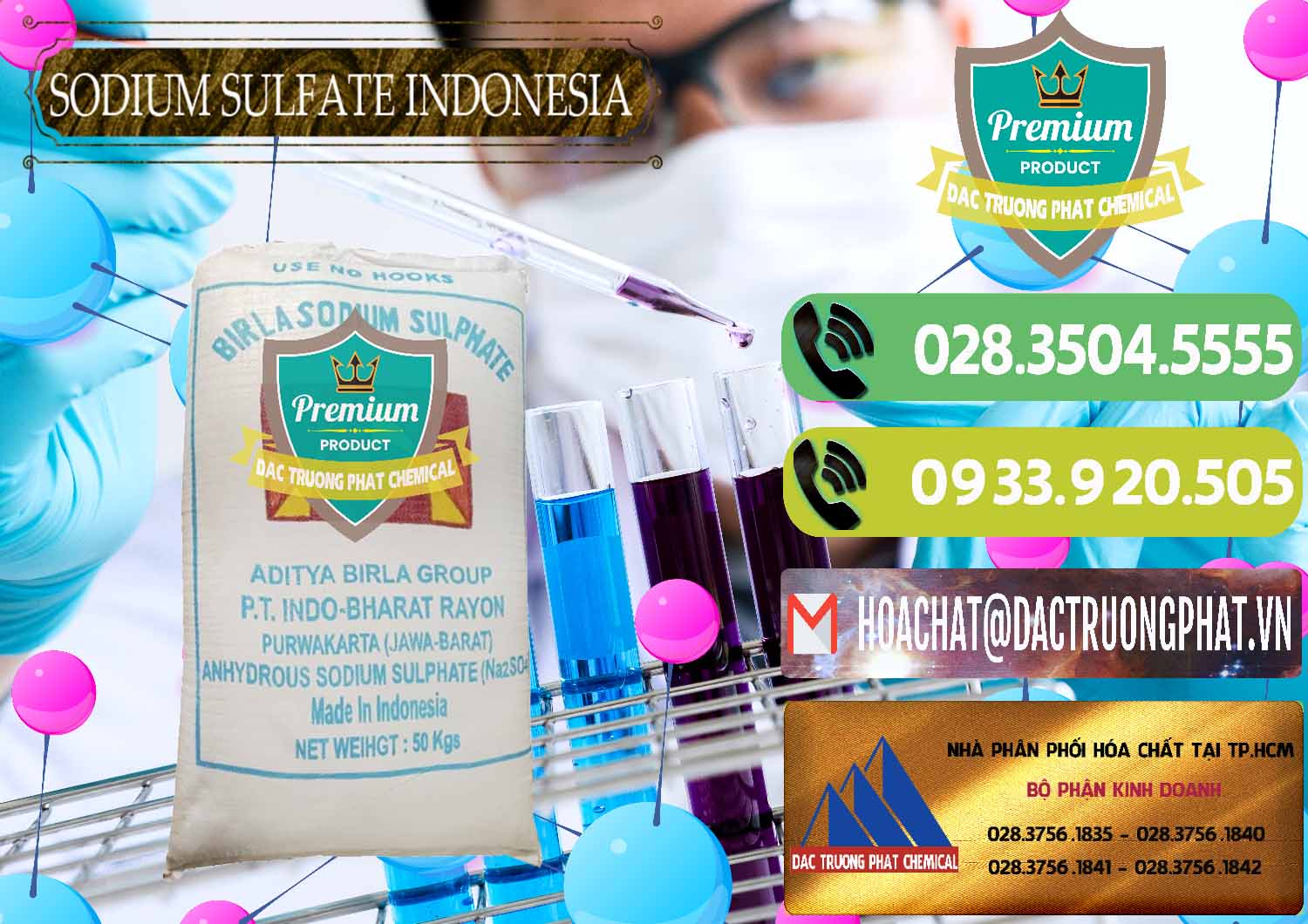 Cty cung cấp & bán Sodium Sulphate - Muối Sunfat Na2SO4 99% Indonesia - 0459 - Nhập khẩu & phân phối hóa chất tại TP.HCM - hoachatmientay.vn