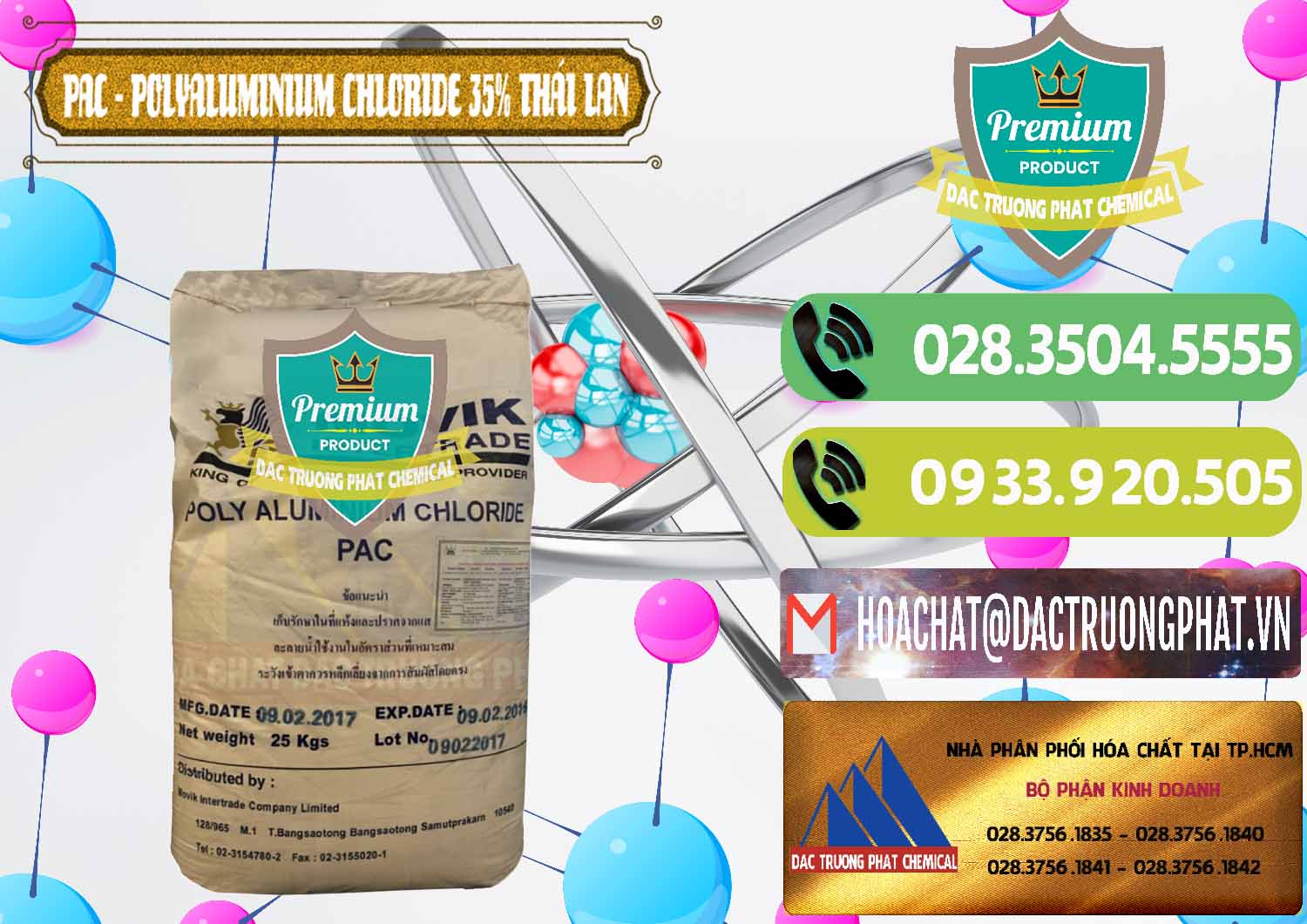 Cty chuyên kinh doanh và bán PAC - Polyaluminium Chloride 35% Thái Lan Thailand - 0470 - Chuyên phân phối và cung cấp hóa chất tại TP.HCM - hoachatmientay.vn